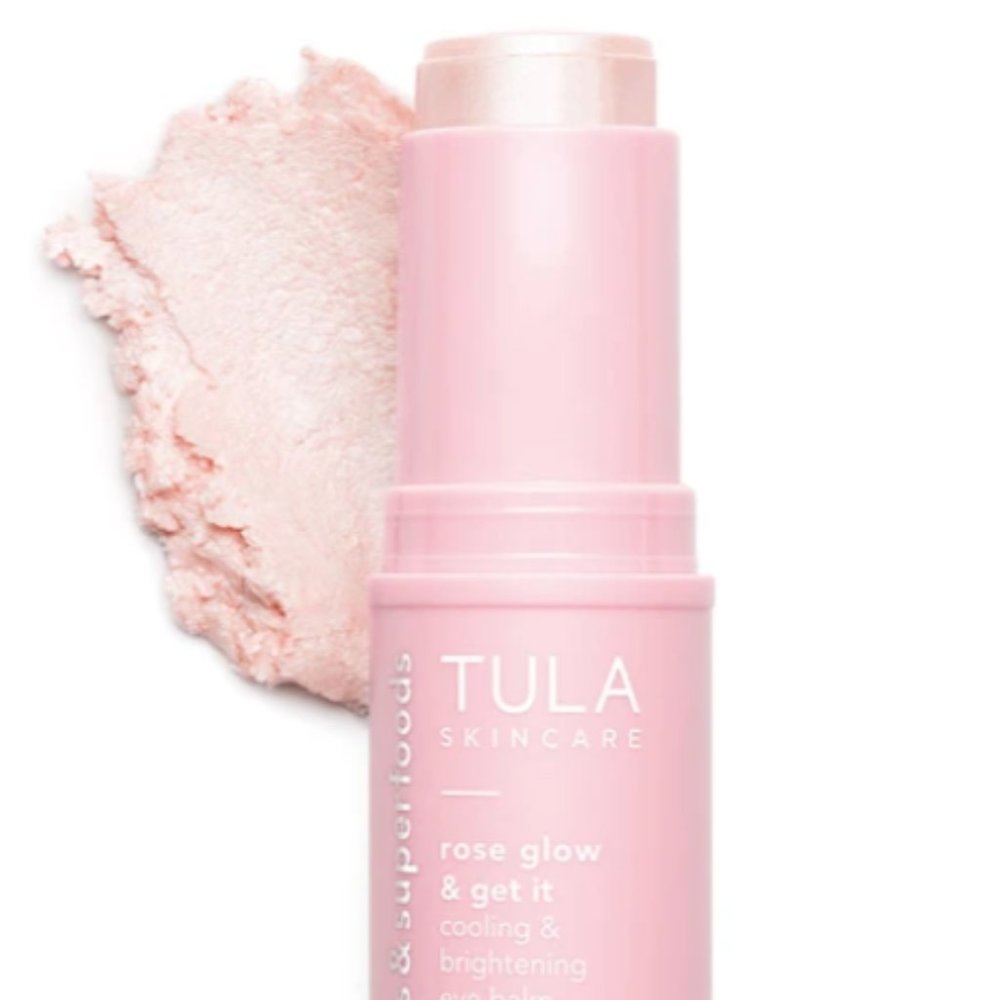 rose glow & get it cooling & brightening eye balm